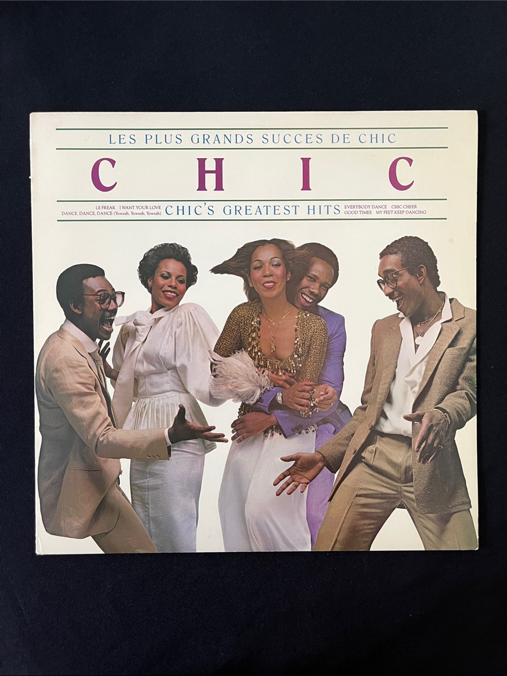 Chic – "Les Plus Grands Succes De Chic (Chic's Greatest Hits)" Vinyl Record - Picture 1 of 6